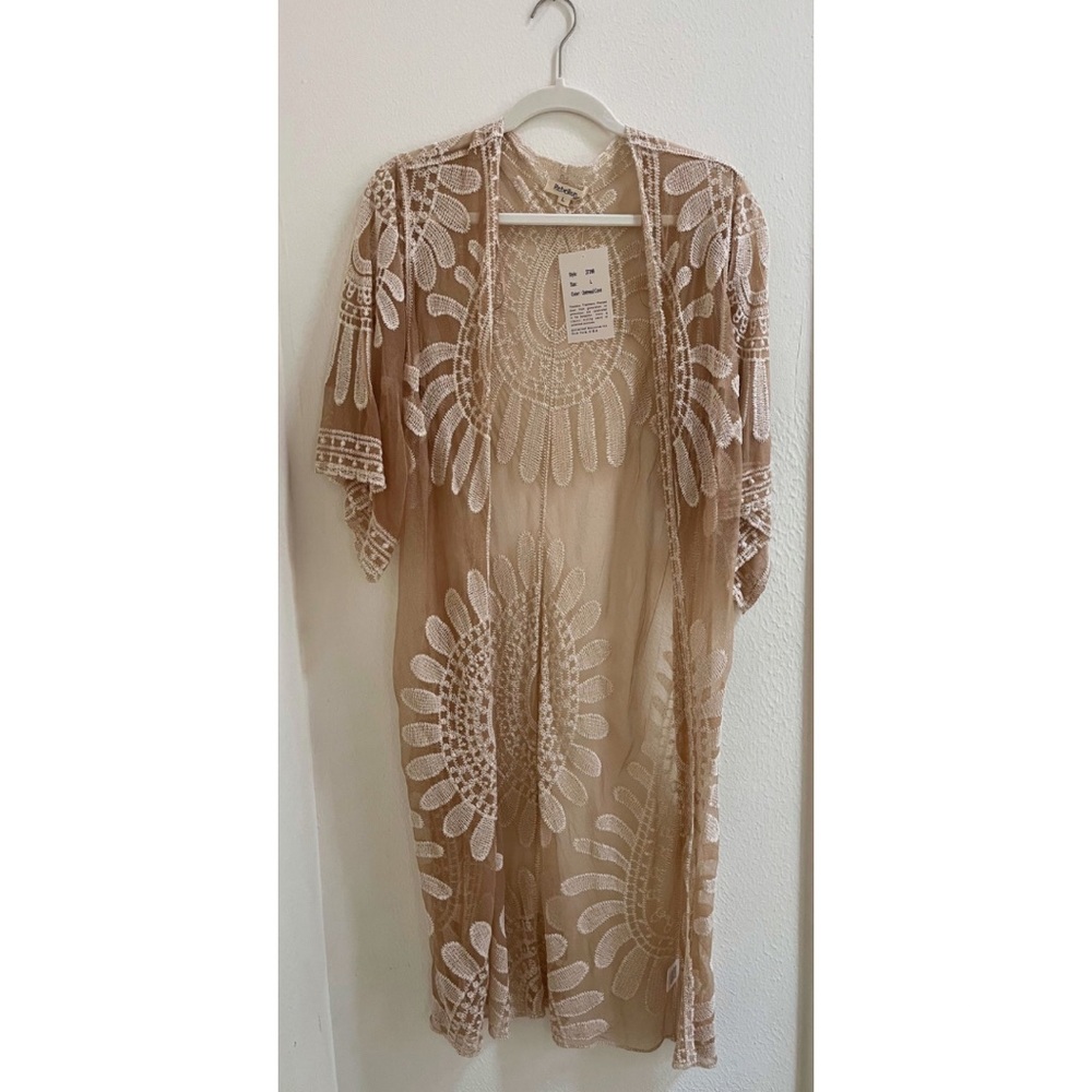 Bohemian Lace Kimono Cardigan